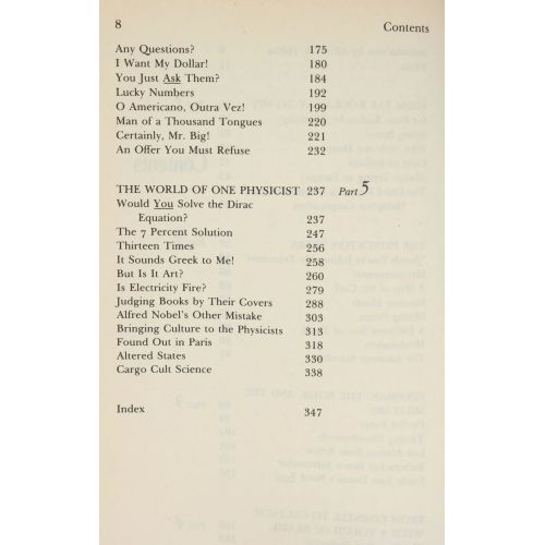 "Surely You're Joking Mr. Feynman!": Adventures of a Curious Character | Memoir | Mickle & More Second-Hand Books