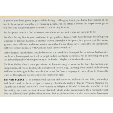 No More Faking Fine | Faith | Mickle & More Second-Hand Books