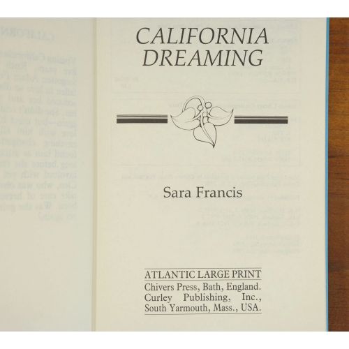 California Dreaming | Romance | Mickle & More Second-Hand Books